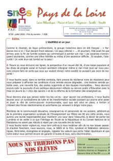 Bulletin SNES Pays de Loire n°50 juill 2024