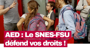 Décompte des jours de grève des AED : être vigilant·e !