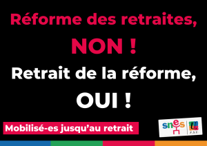 Retraites : en grève jeudi 13 avril !