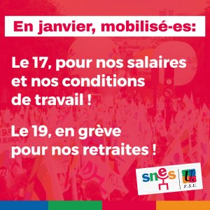 Mardi 17 janvier : un premier rendez-vous pour nos salaires