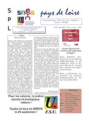 SNES Pays de Loire n° 43