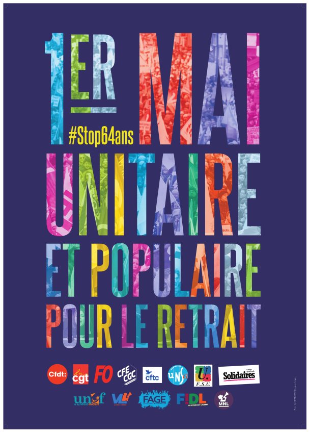 Un 1er mai unitaire, massif et populaire !