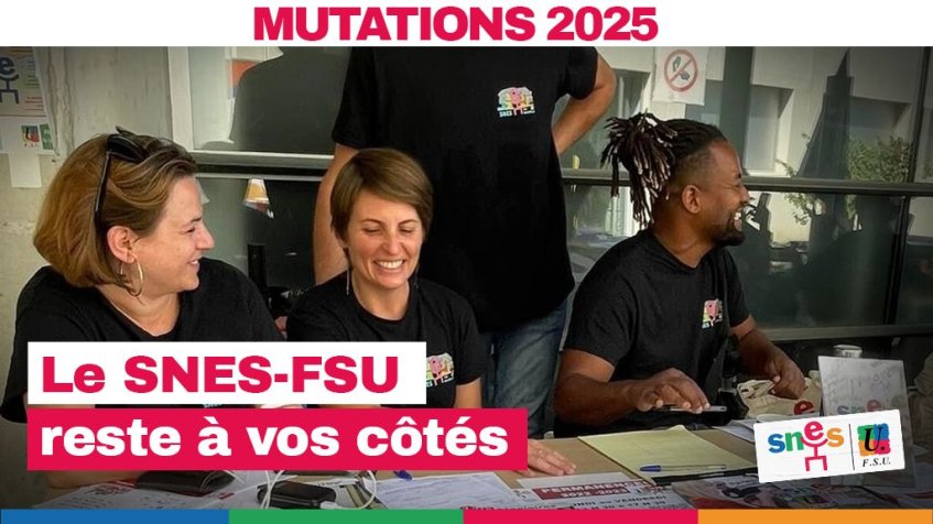 Résultats MOUVEMENT INTER 2025 : contactez le SNES-FSU !