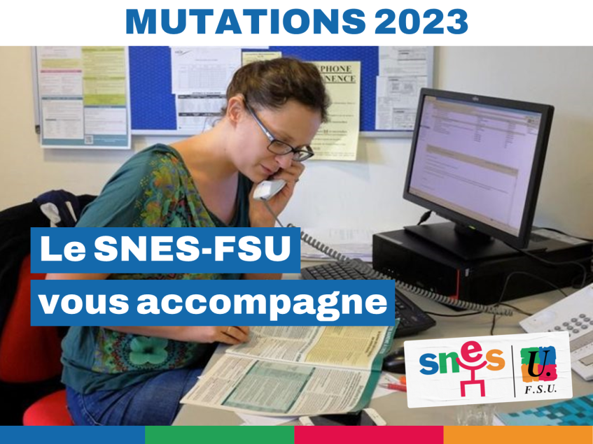 Résultats mutations INTRA 2023 et Recours : contactez le SNES-FSU de Nantes