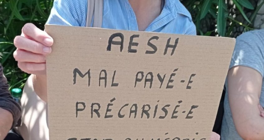 AESH : Amplifions et massifions la mobilisation pour gagner !